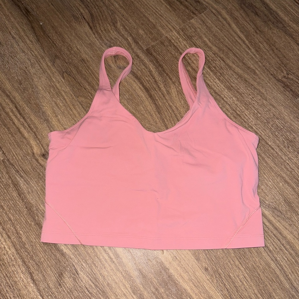 Lululemon Athletica Pink Tank Top